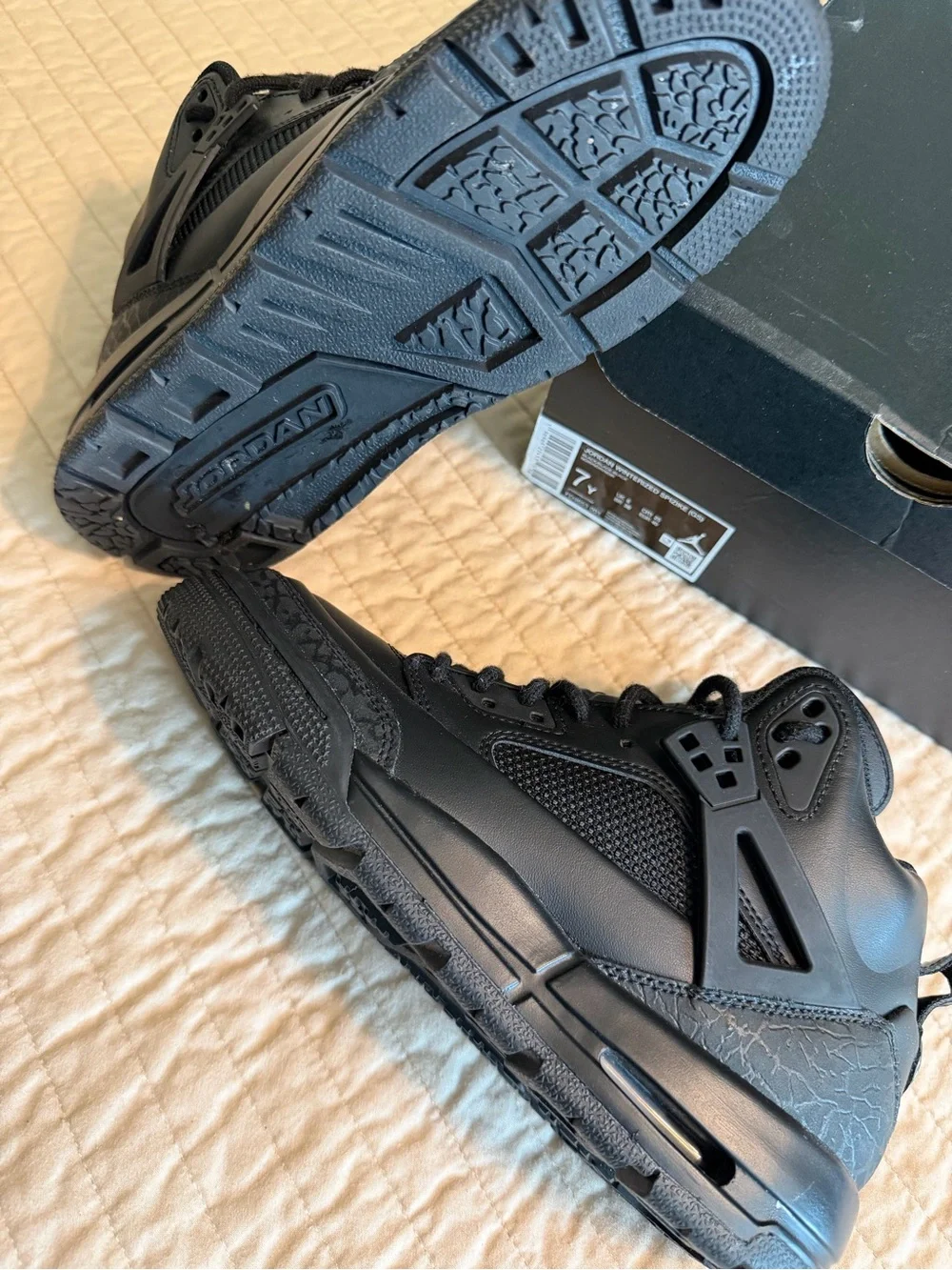 Jordan Winterized Spizike Black Sneakers